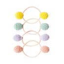 Image sur Hair Elastics Crochet Ball Assorted 4 colours, VE-16