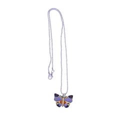 Image de Necklace Butterfly Purple, VE-10