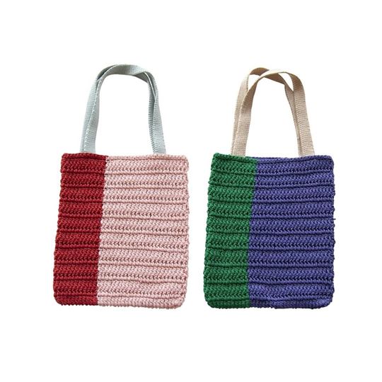 Image sur Crochet Shopper Small Assorted 2 designs, VE-6
