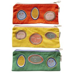 Picture of Pouches Happy Faces Assorted 3 designs, VE-12