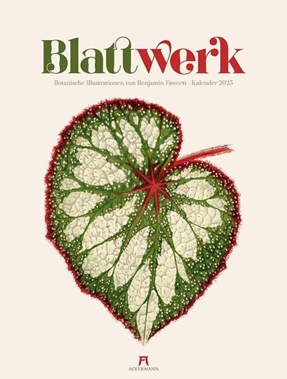 Image sur Blattwerk - Botanische Illustrationen Kalender 2025
