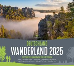 Immagine di Deutschland Wanderland - Die schönsten Wanderwege Kalender 2025