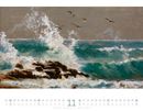Bild von Kunstwerk Meer Kalender 2025