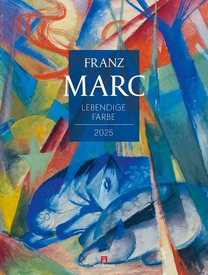 Bild von Franz Marc - Lebendige Farbe Kalender 2025