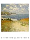 Image sur Claude Monet - Wasser und Licht Kalender 2025