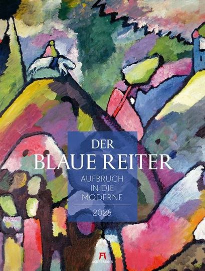 Image sur Der Blaue Reiter - Aufbruch in die Moderne Kalender 2025