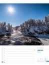 Image sur Skandinavien - Der Zauber des hohen Nordens - Wochenplaner Kalender 2025