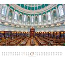 Picture of Welt der Bücher - Bibliotheken-Kalender 2025