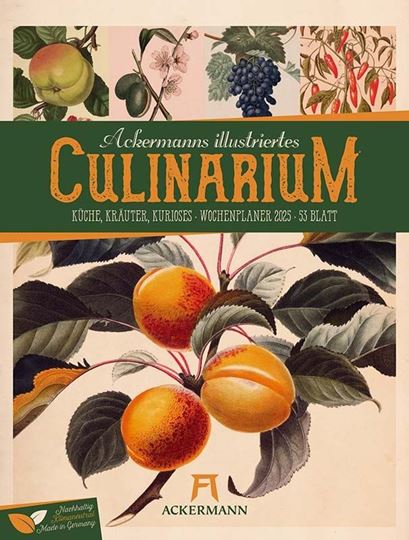 Immagine di Culinarium - Küche, Kräuter, Kurioses - Vintage Wochenplaner Kalender 2025