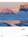 Image sur Island - Die Insel aus Feuer und Eis - Wochenplaner Kalender 2025