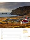 Picture of Island - Die Insel aus Feuer und Eis - Wochenplaner Kalender 2025