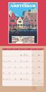 Immagine di Vintage Voyage - Reiseposter - Kalender 2025 - 30x30