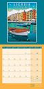 Image sur Vintage Voyage - Reiseposter - Kalender 2025 - 30x30