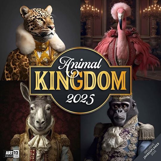 Image sur Animal Kingdom Kalender 2025 - 30x30