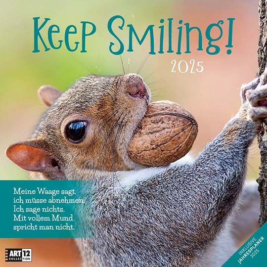 Image sur Keep Smiling! Kalender 2025 - 30x30