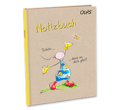 Picture of Hörtenhuber Kurt: Oups Notizbuch - Gelb