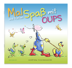 Picture of Hörtenhuber K: Oups Malbuch - Mal- &Rätselspaß