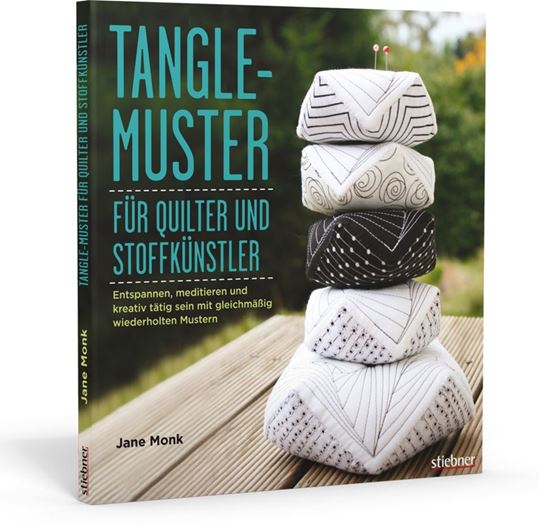 Image sur Monk J: Tangle-Muster für Quilter undStoffkünstler