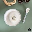 Picture of bowl with suction pad and spoon ernest et célestine, VE-3