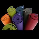 Bild von Yogamatte Premium 200 x 60 cm in Graubraun von Lotus Design