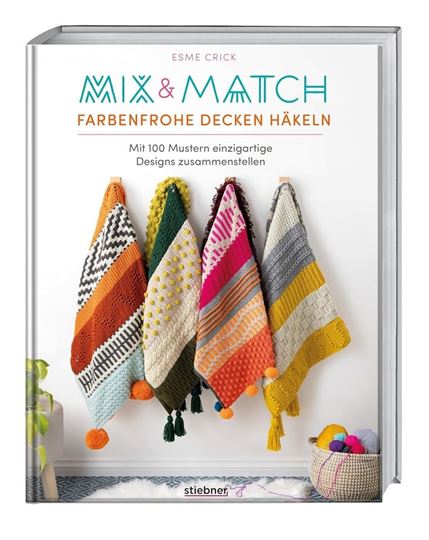 Image sur Crick E: Mix & Match Farbenfrohe Deckenhäkeln