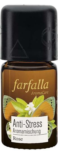 Image sur sanft entspannt, Rose, Anti-Stress Aromamischung von Farfalla, 5 ml 