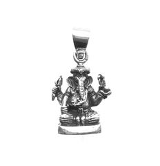 Image de Anhänger Ganesha 2 cm, Silber
