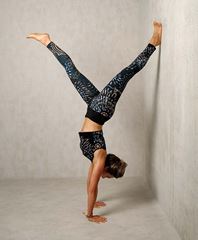 Image de Yoga Leggings Magic in blue von The Spirit of OM