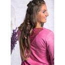 Picture of Shirt Peaceful Lotus mit Spitze in pink-orchidee von The Spirit of OM