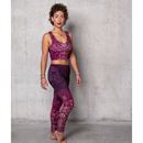 Bild von Yoga-Bra Buddhi in aubergine von The Spirit of OM