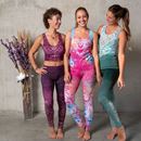 Bild von Yoga-Bra Buddhi in aubergine von The Spirit of OM