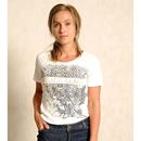 Bild von Raglan-Shirt Peace-Love Kurzarm von The Spirit of OM