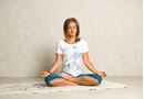 Bild von Raglan-Shirt Yoga Flower von The Spirit of OM