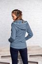 Bild von Sweatjacke in jeansblau von The Spirit of OM