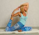 Immagine di Yoga Leggings Blue Spirit in indigo-blue von The Spirit of OM