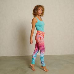 Immagine di Yoga Leggings Indian Spirit in mango-pink-blue von The Spirit of OM