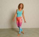Picture of Yoga Leggings Indian Spirit in mango-pink-blue von The Spirit of OM
