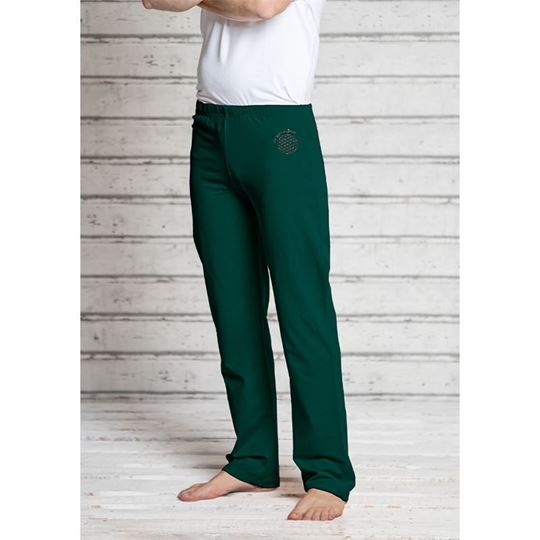 Bild von Wellness-Hose lang unisex in farngrün von The Spirit of OM