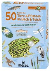 Bild von Expedition Natur 50 heimische Tiere & Pflanzen an Bach & Teich, VE-1