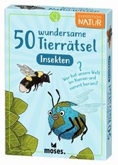 Picture of Exp Natur 50 wundersame Tierrätsel - Insekten