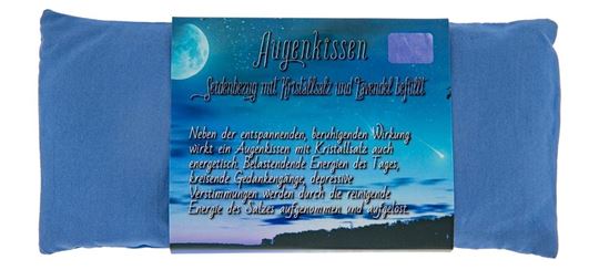 Image sur Augenkissen - Augensternchen Hellblau