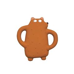 Picture of natural rubber teether bear, VE-4