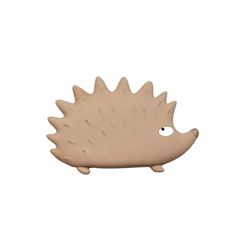 Picture of natural rubber bath toy hedgehog, VE-4