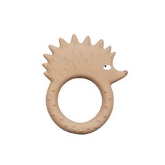 Picture of natural rubber teether hedgehog, VE-4