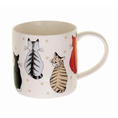 Picture of Cats In Waiting New Bone China Mug - Ulster Weavers