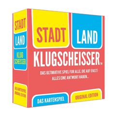 Bild von Stadt Land Klugscheisser - Kartenspiel