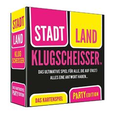 Picture of Klugscheisser Stadt Land Party