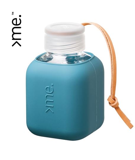 Image sur Squireme Trinkflasche Y2-05 in TEAL BLUE, 370ml