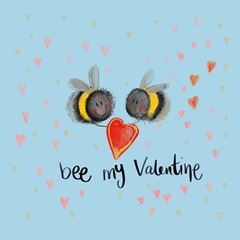 Bild von SPRS64 BE MY VALENTINE CARD