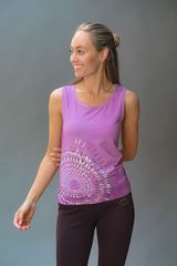 Bild von Yoga-Top - Peace OM Viola von The Spirit of OM